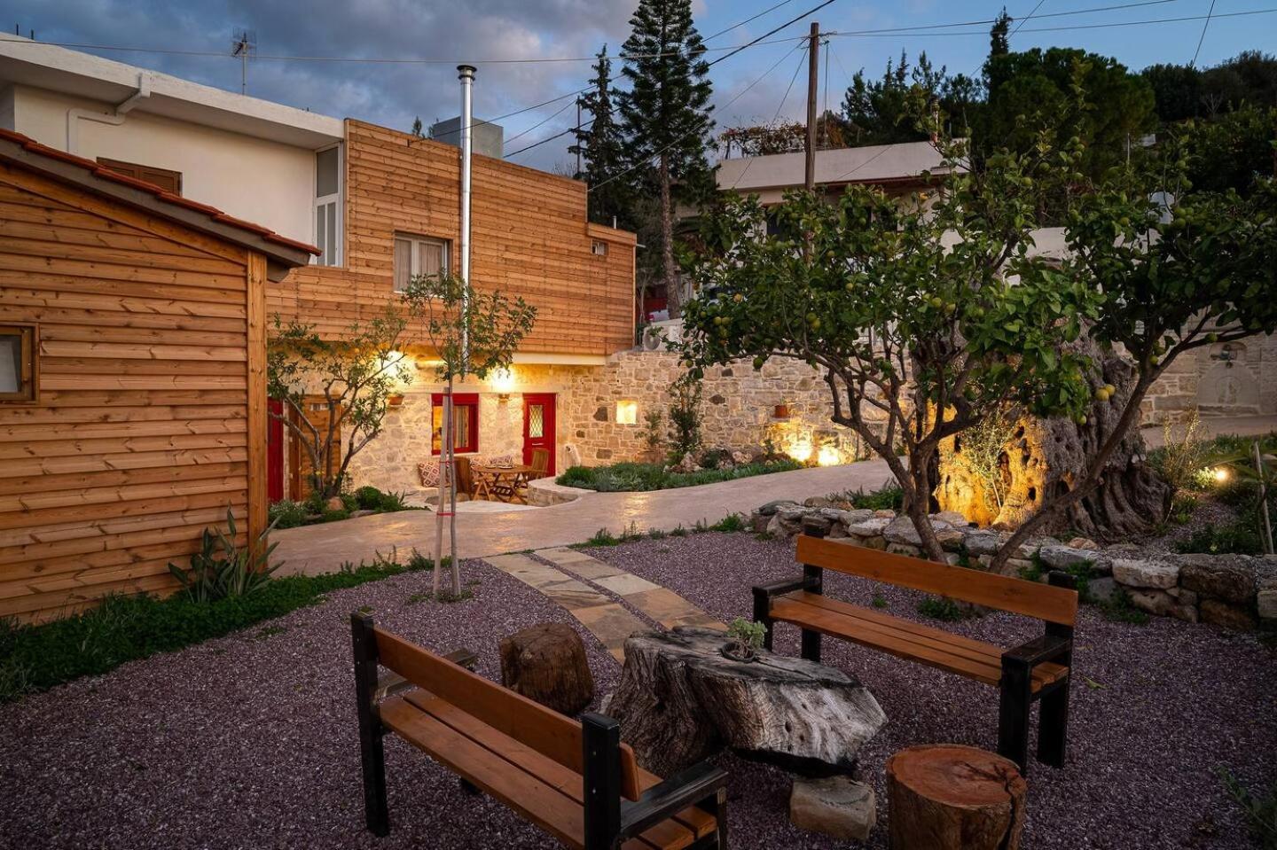 Physis Country House Near Matala Beach & Faistos Kouses ภายนอก รูปภาพ